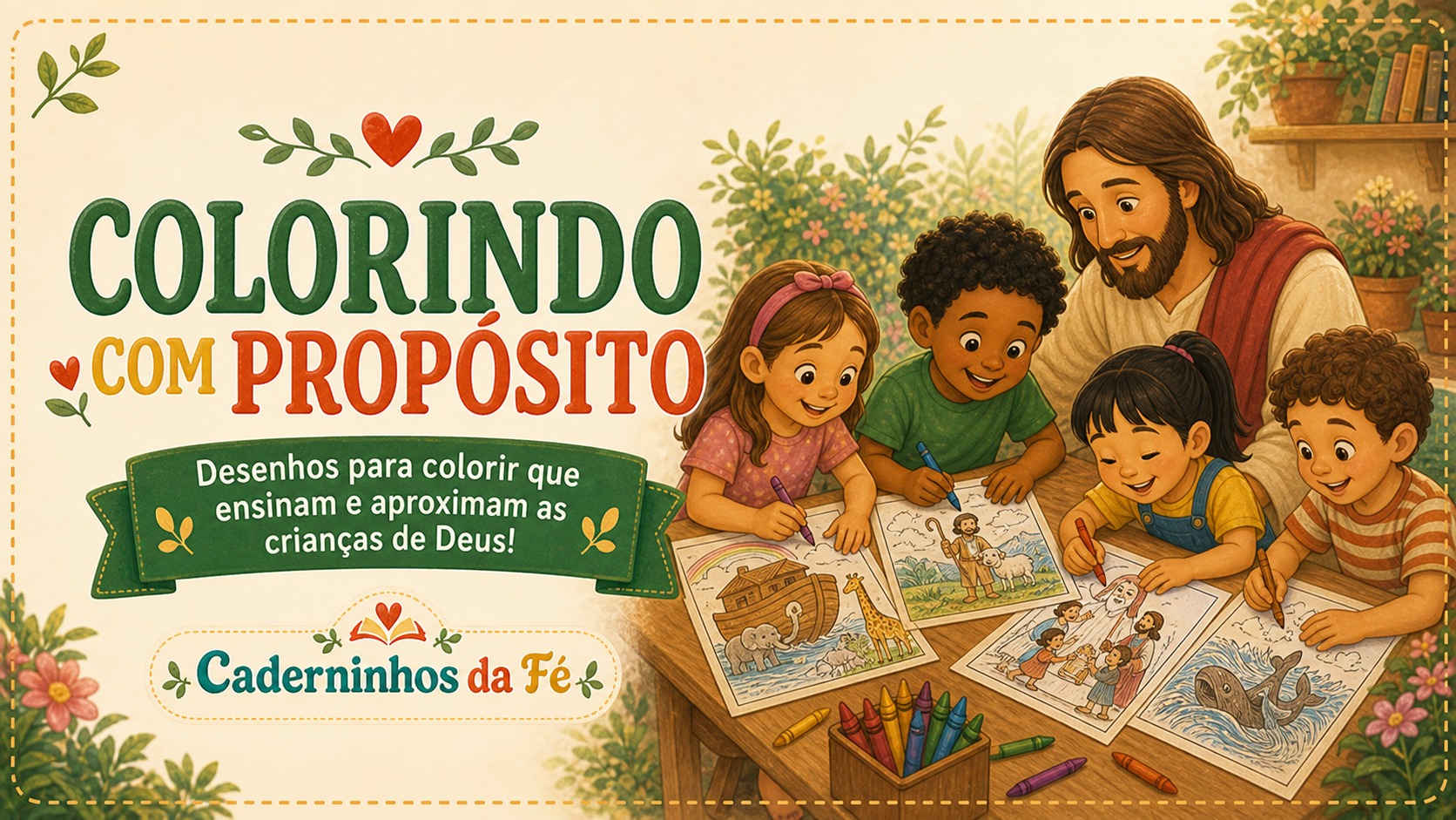 Capa do material Colorindo com Propósito